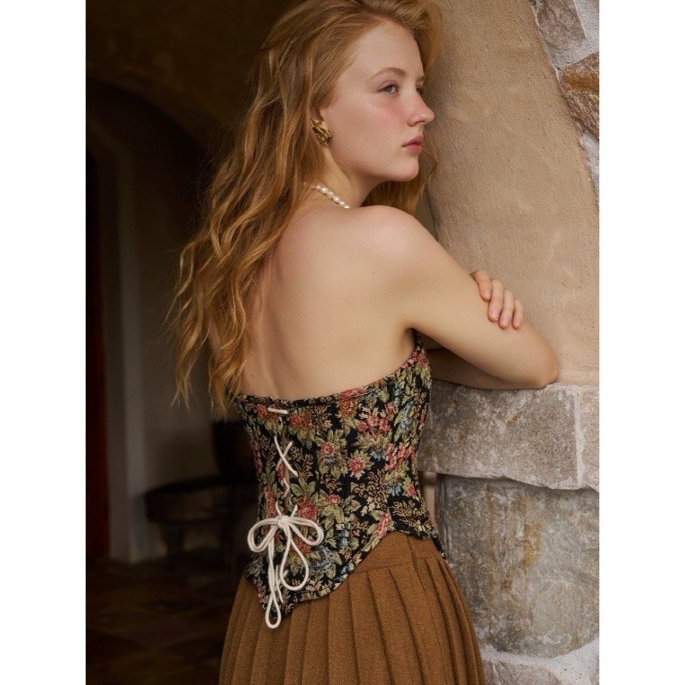Lacemade ELEGANT ARTISTRY VINTAGE CORSET Size extra Small - Picture 2 of 16